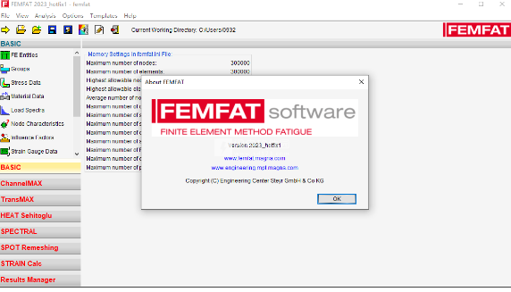 femfat5.3 打开错误